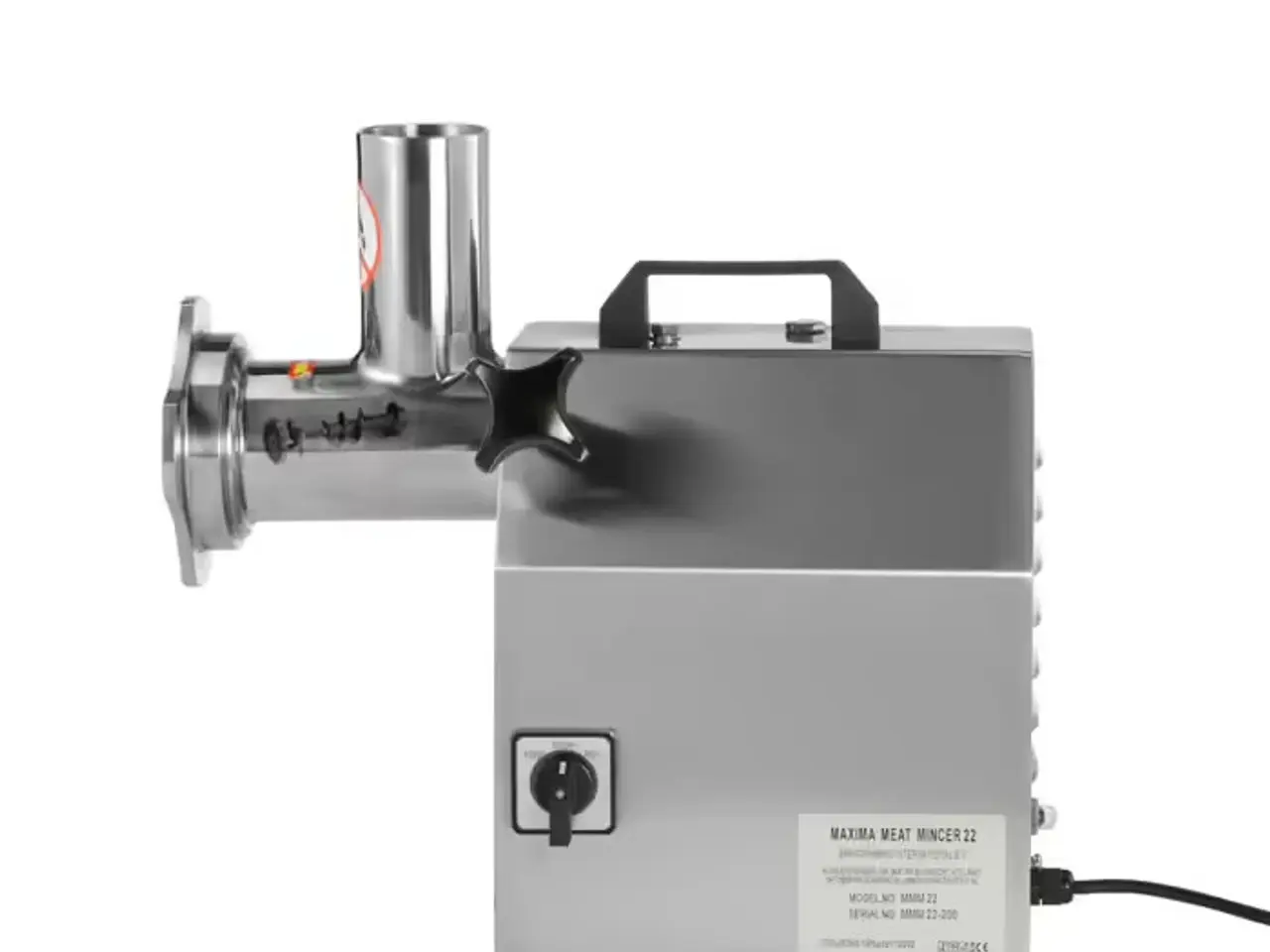 Billede 6 -  Kødhakker MMM 22 – 220 kg/t – Maxima