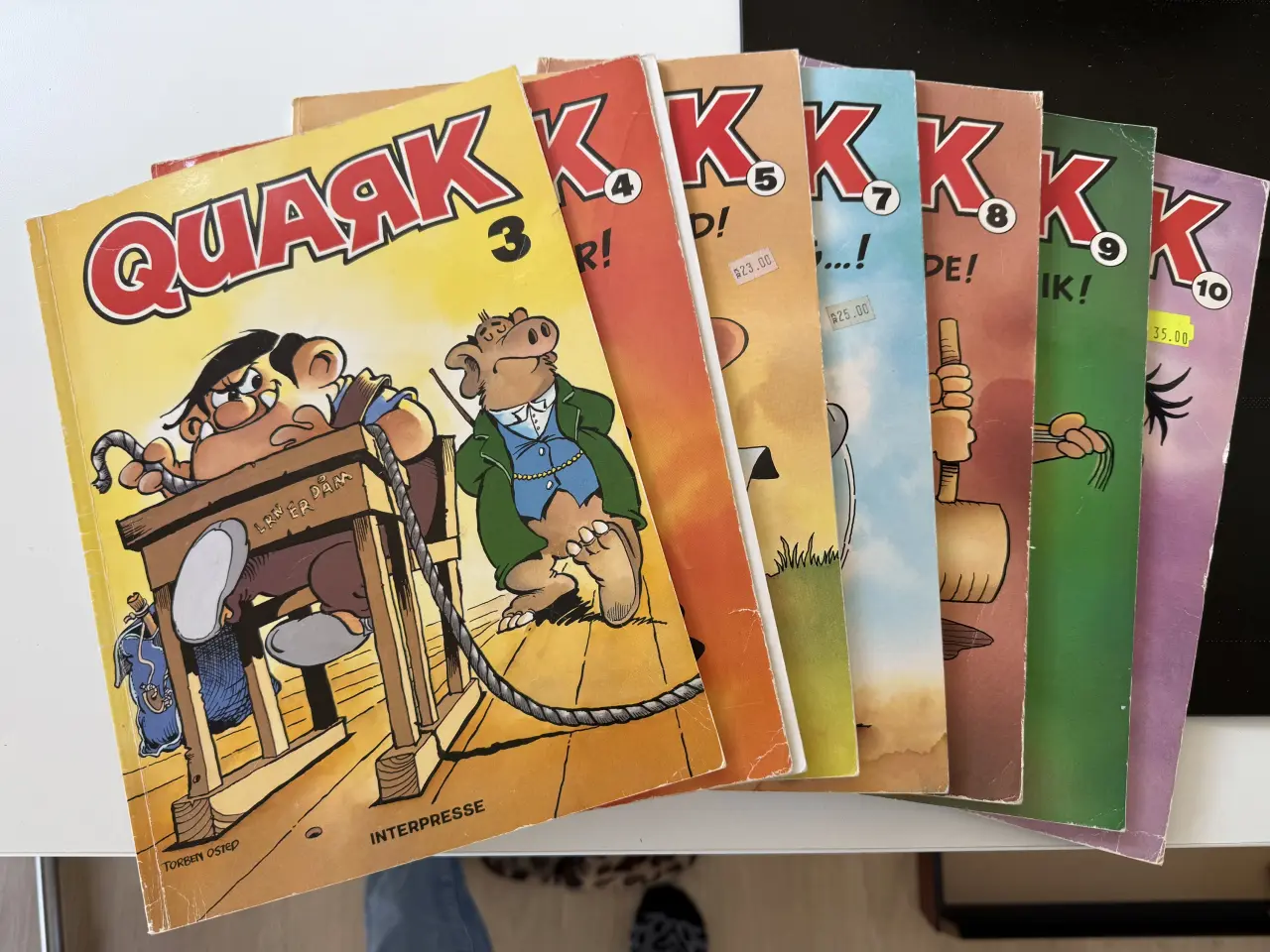 Billede 1 - Quak tegneserier - 7 stk,