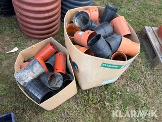 Dræn tilbehør 2 kasser.