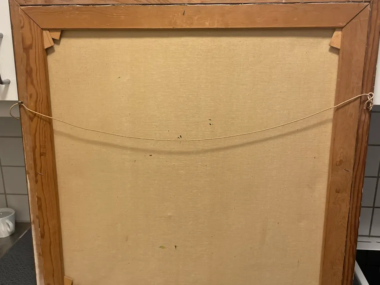 Billede 4 - Uidentificeret kunstner, olie på lærred, 64 × 65 c