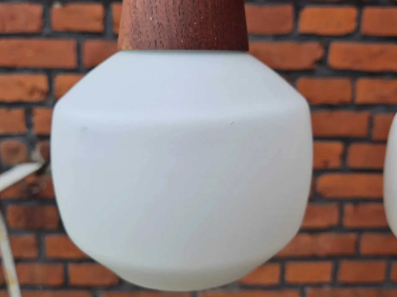 Billede 9 - Retrolampe med tre på stribe