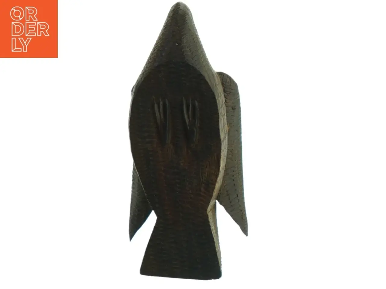 Billede 2 - Træskulptur af and (str. 14 cm)