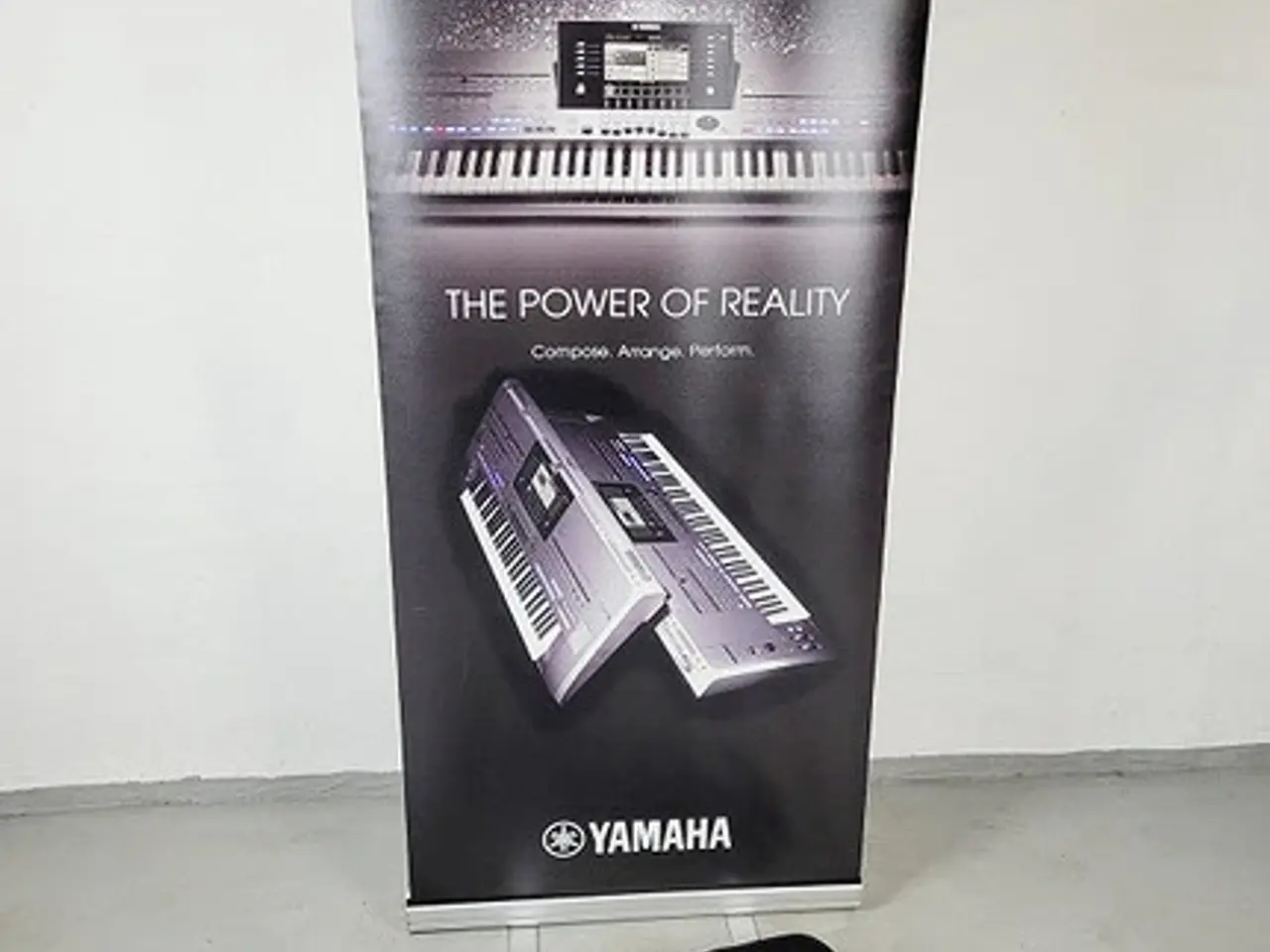 Billede 1 - ⭐️- STOR Yamaha Tyros 5 Banner Reklame
