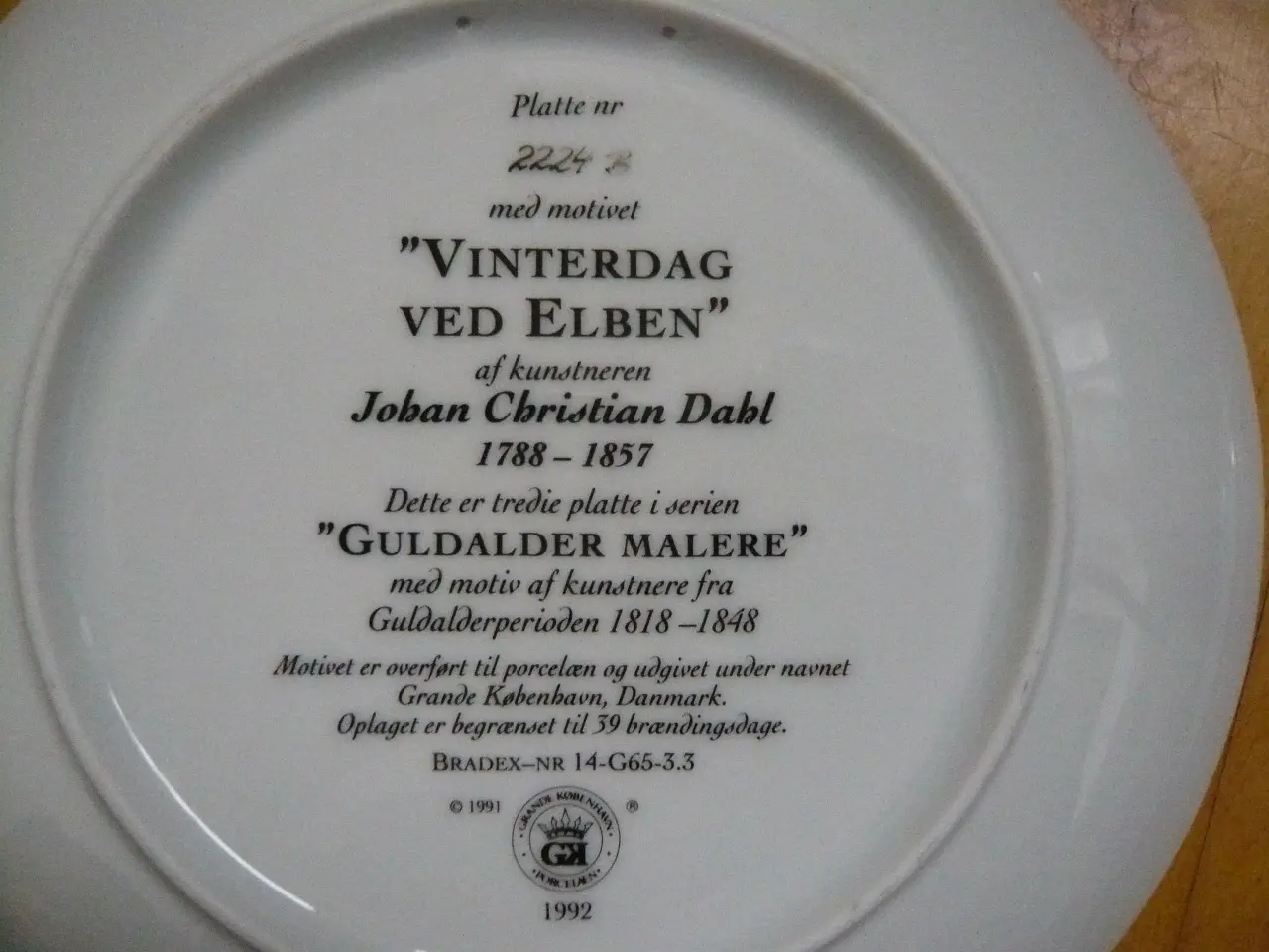 Billede 4 - Grande København platter 
