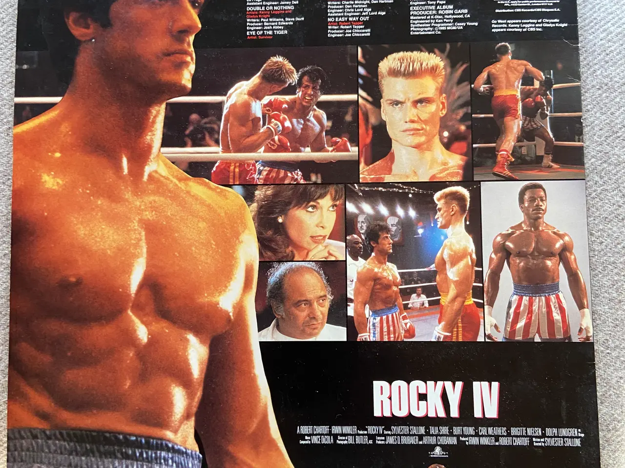 Billede 2 - Rocky IV soundtrack LP