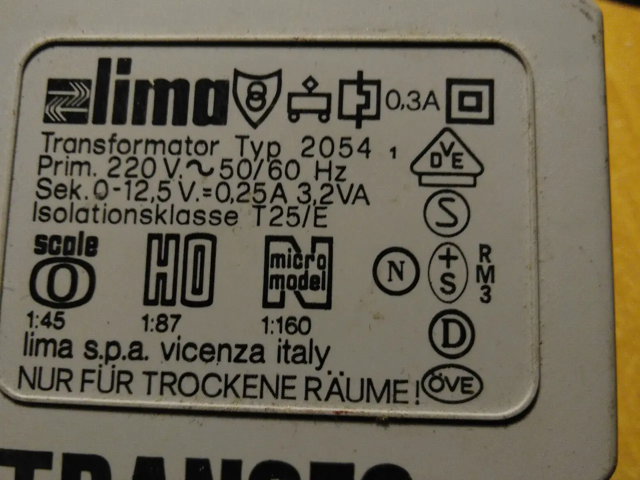 Billede 2 - Lima transformer model 2054