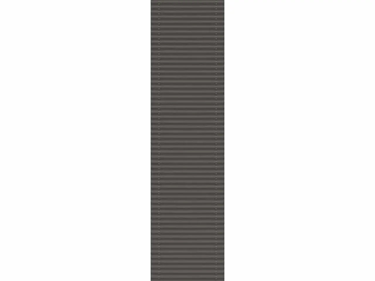 Billede 1 - Plisségardin - sort 50×200 cm, stofbredde 49,4 cm, polyester