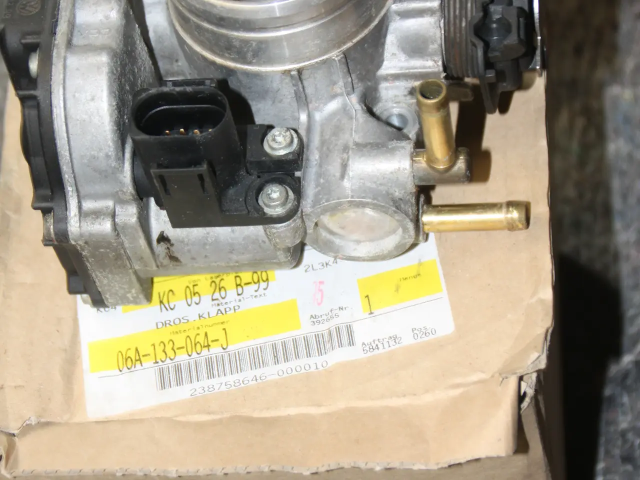 Billede 3 - Original gasspjæld VW Golf 5 1.6