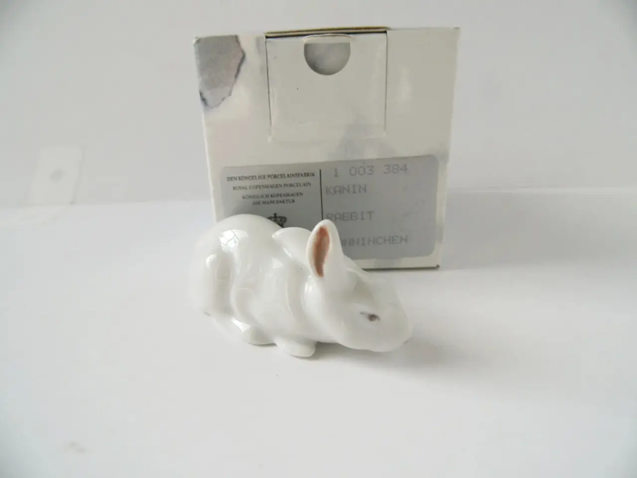 Billede 2 - Royal Copenhagen Lille hvid kanin