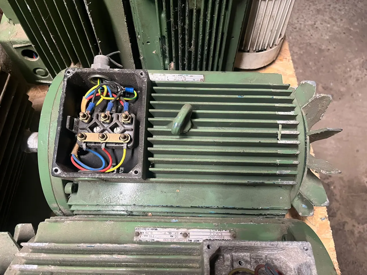 Billede 2 - Stort parti elmotorer & gearmotorer