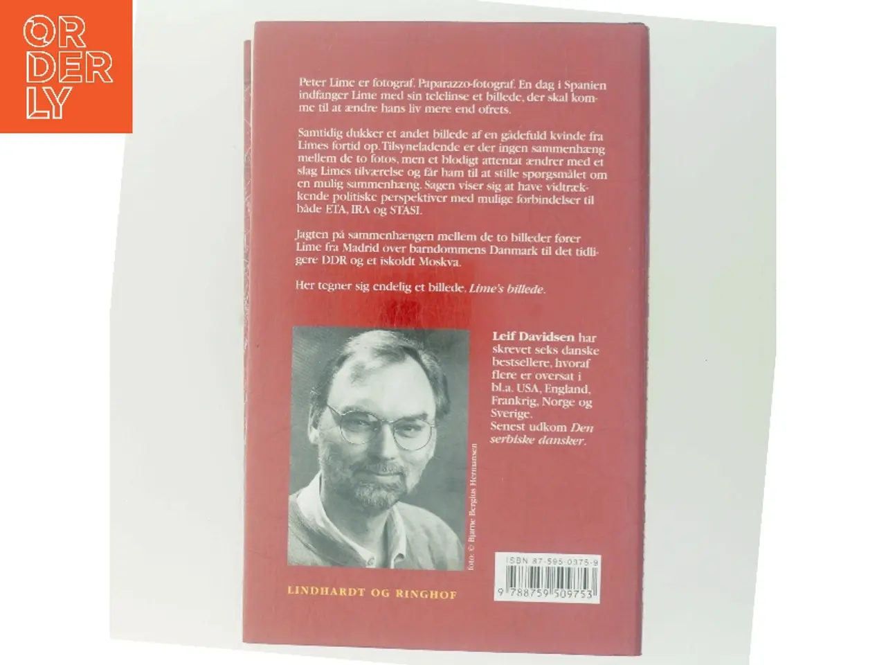 Billede 3 - Lime's Billede: Roman (Danish Edition) af Davidsen, Leif (Bog)
