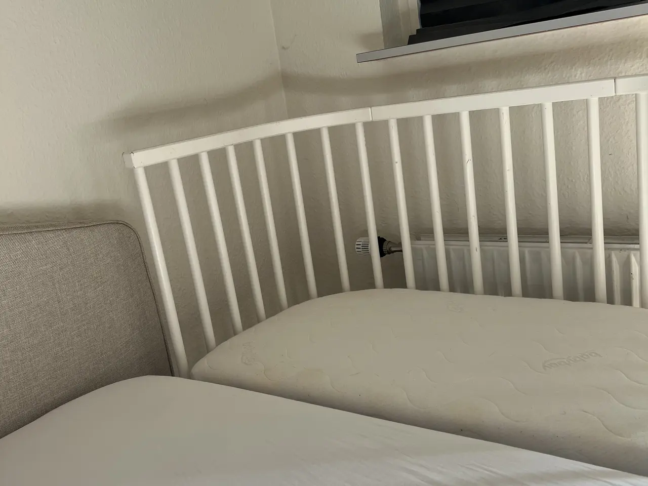 Billede 3 - Bedside crib boxmadras fra babybay