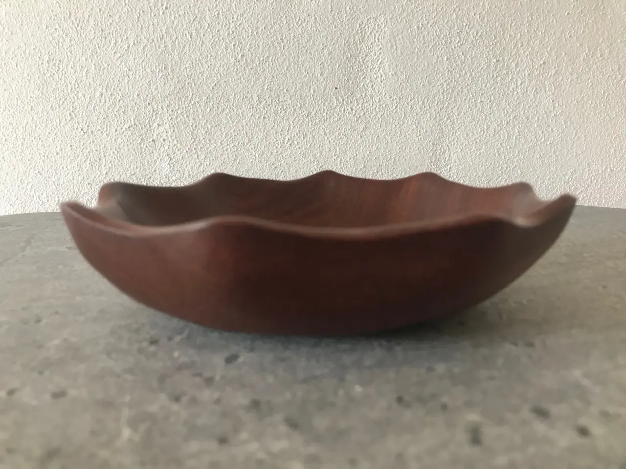 Billede 2 - Lille teak skål