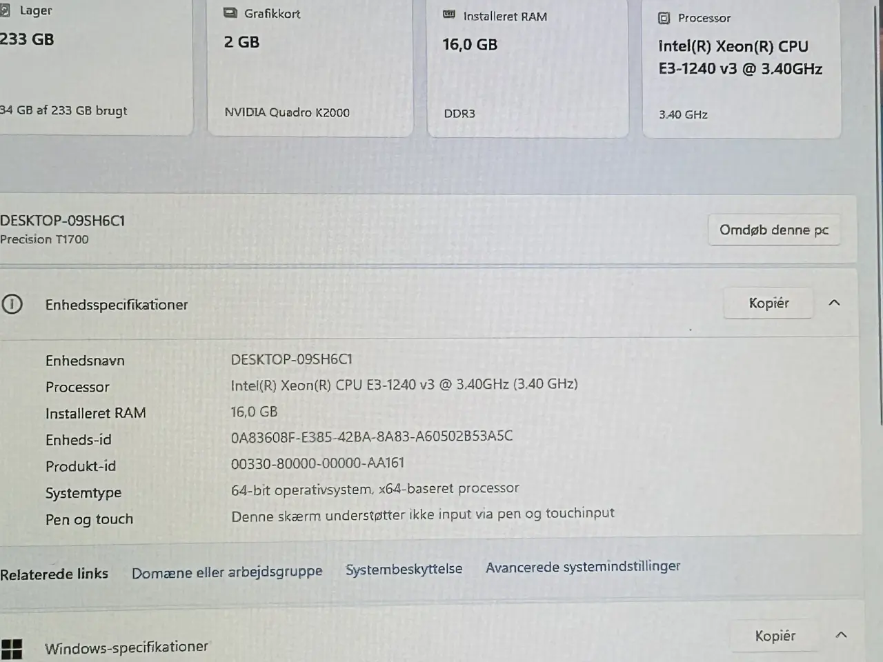 Billede 3 - Dell workstation