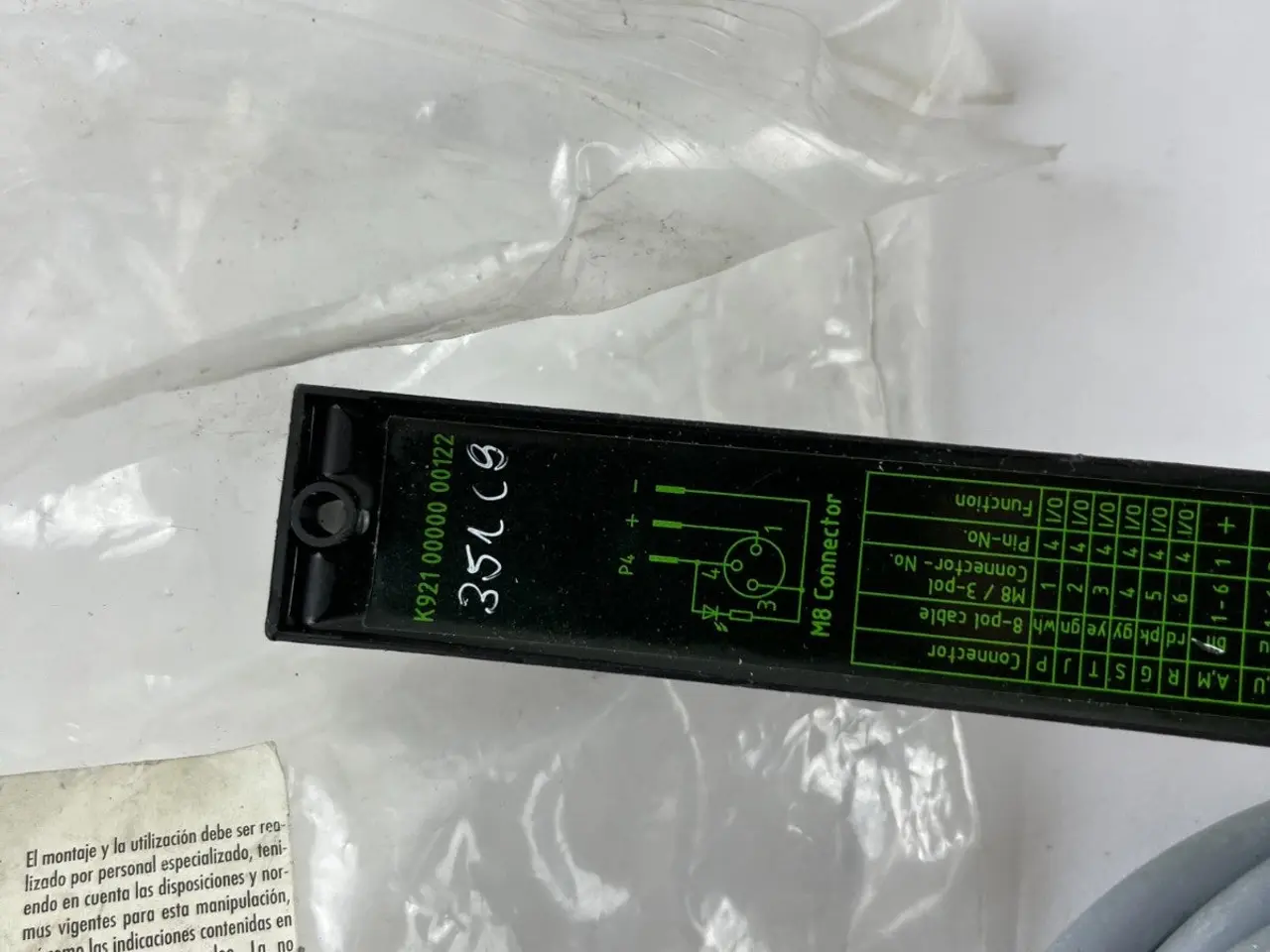Billede 4 - Murr Elektronik 382743 M8 3-Pin Sensor stik kabel