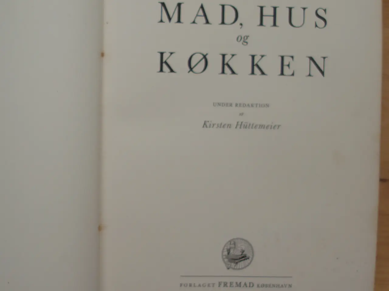 Billede 1 - Mad, Hus og Køkken af Kirsten Hüttemeier