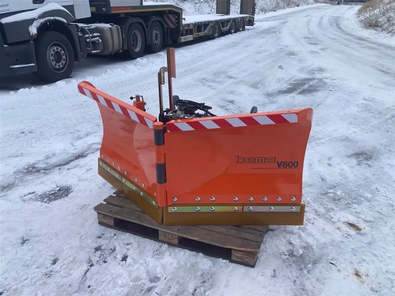Billede 9 - Bema Bema V800 Sneplov Ophæng for Weidemann med hy.koblinger