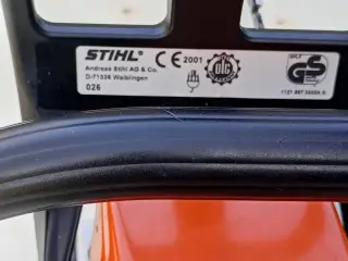 Professionel Stihl 026 med 20"-50cm sværd