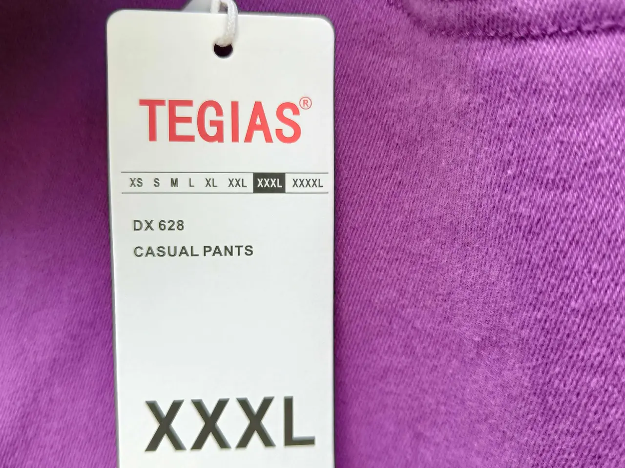 Billede 4 - Tegias lilla stræk bukser XXXL