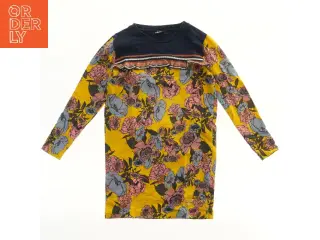 Hummel blomstret kjole med lange ærmer (str. 134)