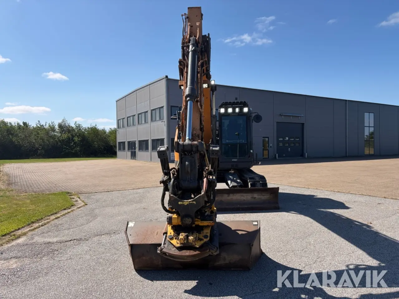 Billede 10 - Gravemaskine Case CX145D SR med Rototilt, 3D GPS, centralsmøring og tilbehør