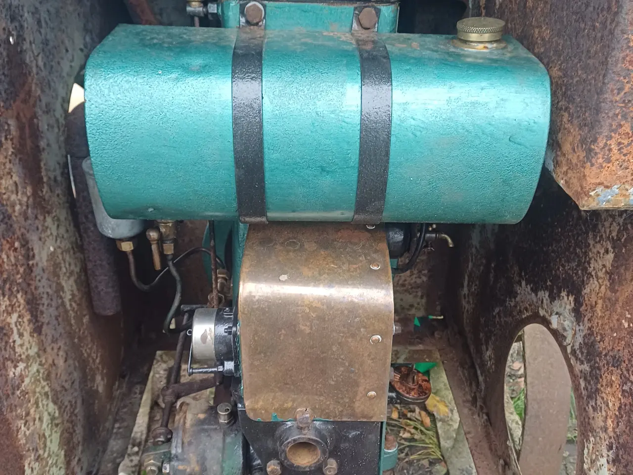 Billede 2 - gamle blandemaskine benzin motor