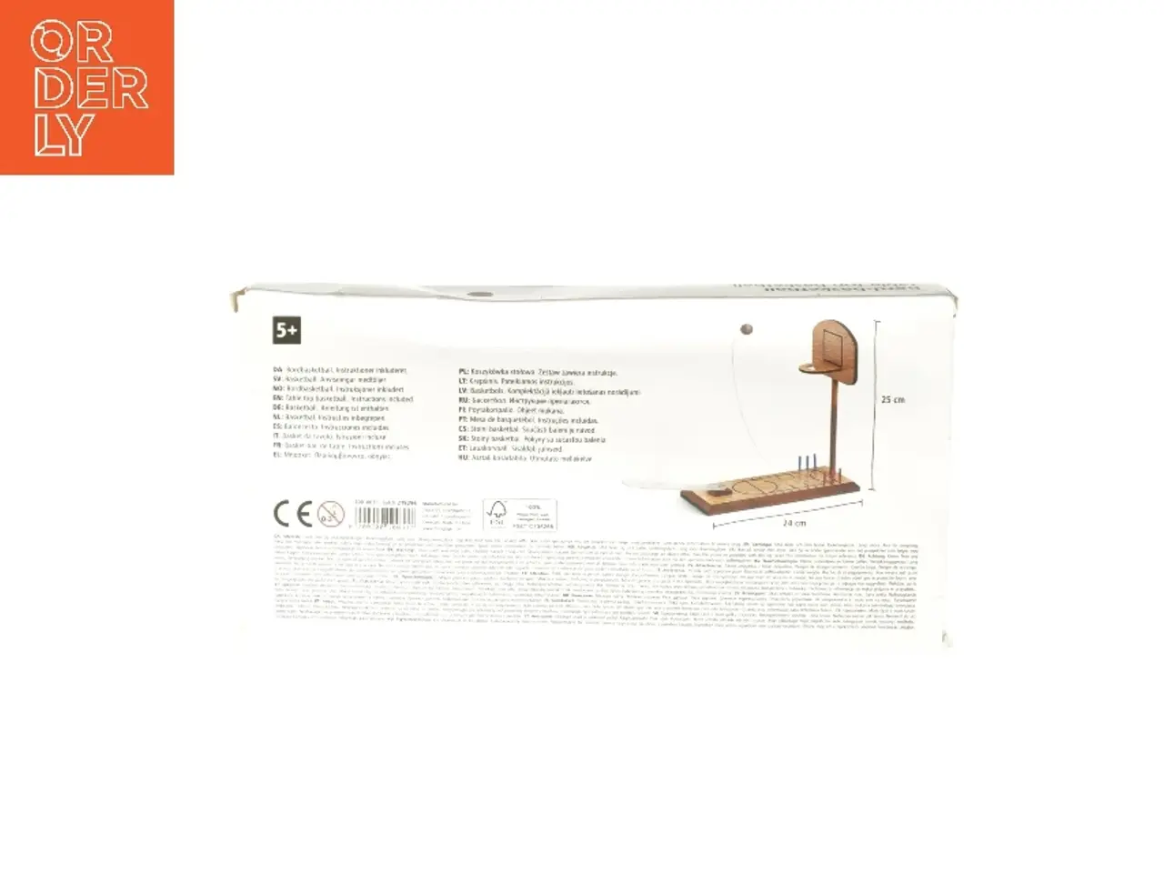 Billede 2 - Bord-basketball spil fra Tiger (str. 25x24 cm)