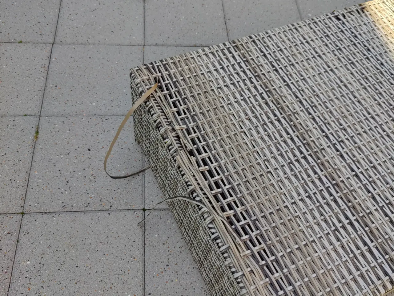 Billede 4 - Solseng i polyrattan m. hynde