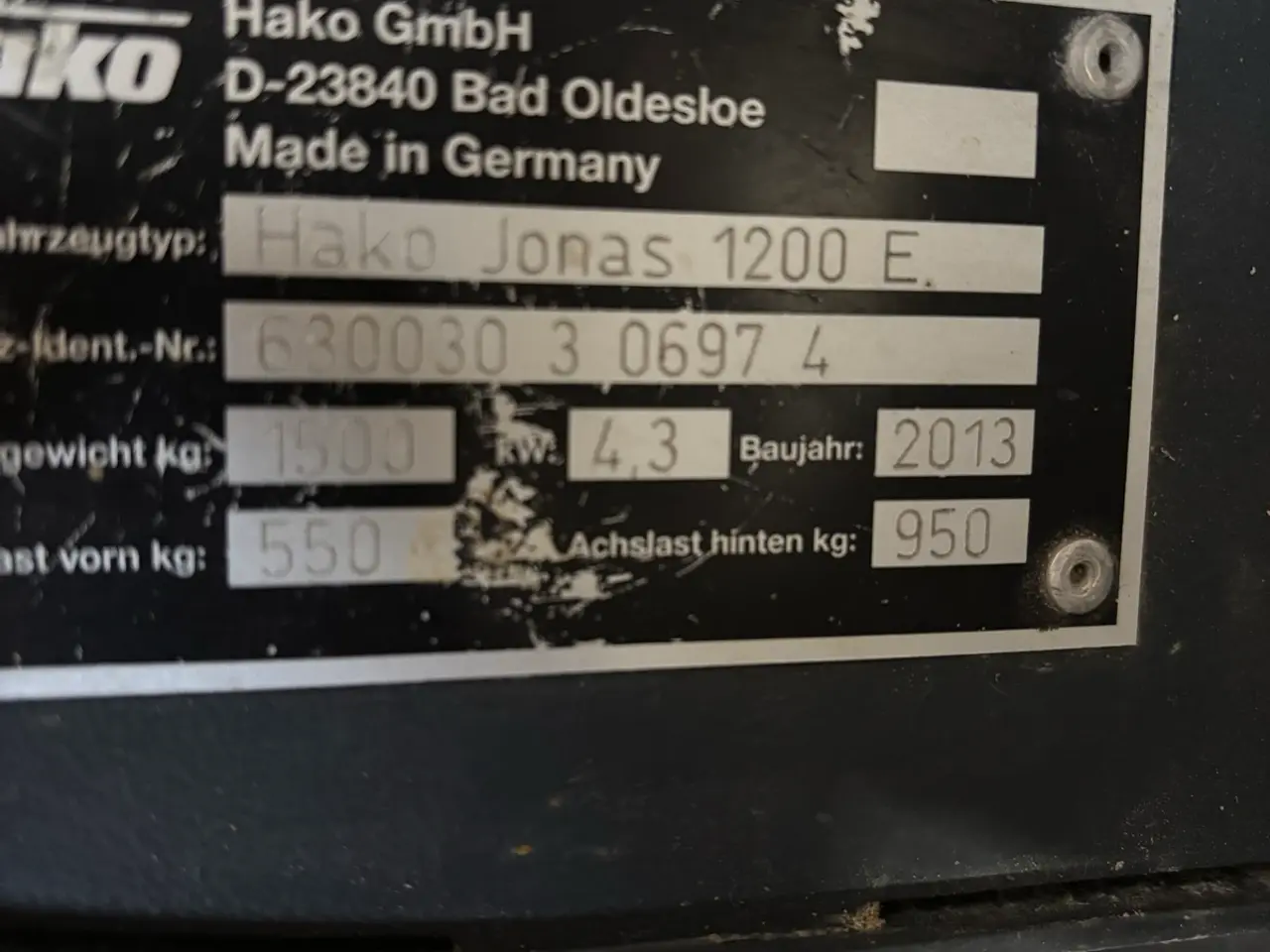 Billede 10 - Hako Fejemaskine Ride on