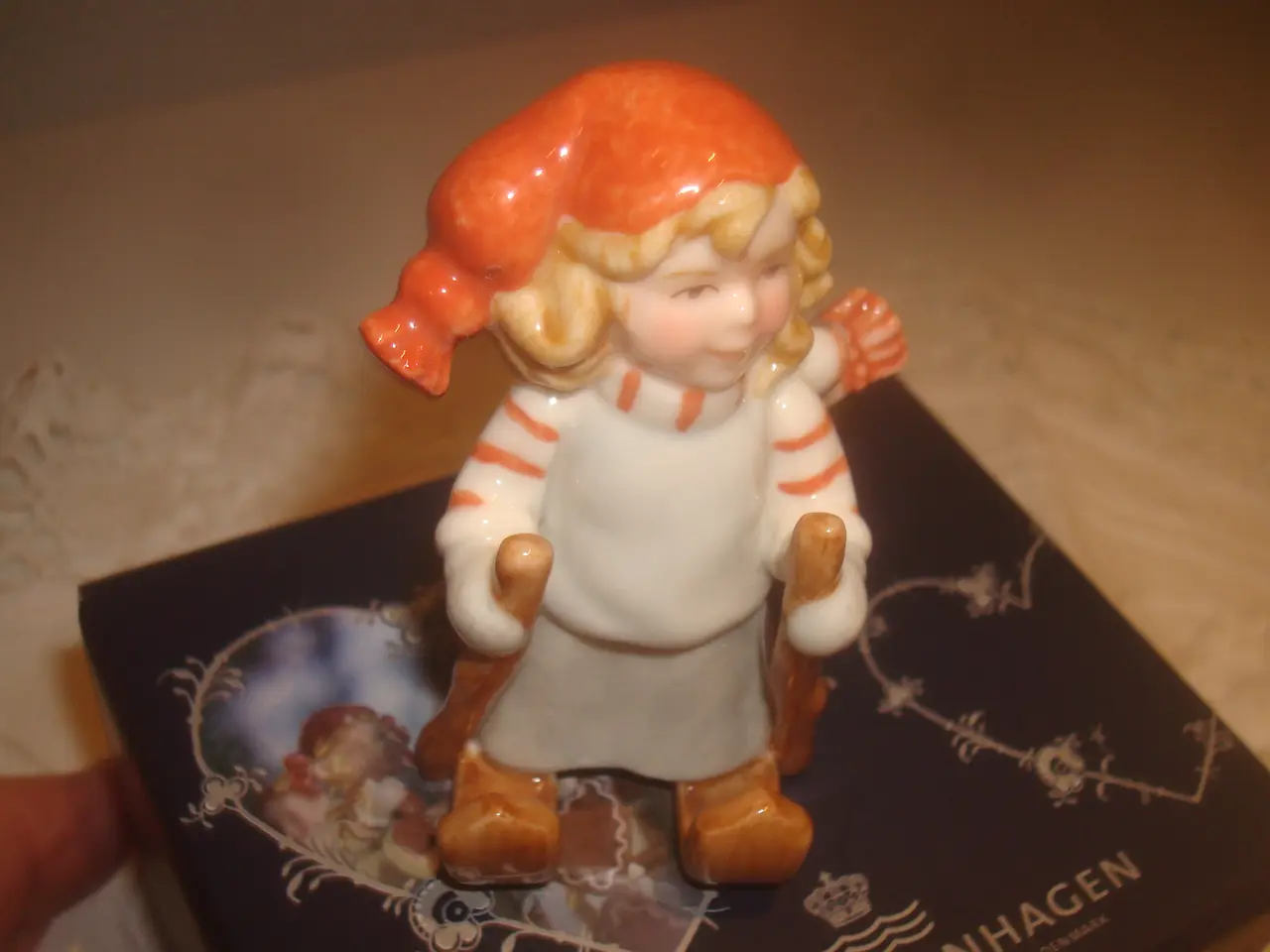 Billede 3 - PIXI NISSE, NISSE PÅ SKI, KGL. PERFEKT!