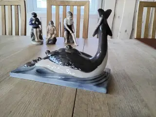 1. B&G dyrefigur Lappedykker m unger
