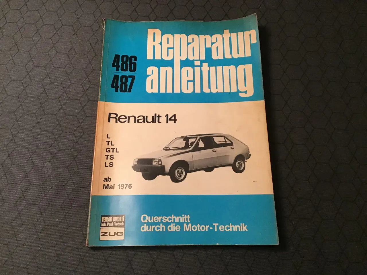 Billede 1 - Renault 14 reparationsbog fra 1976
