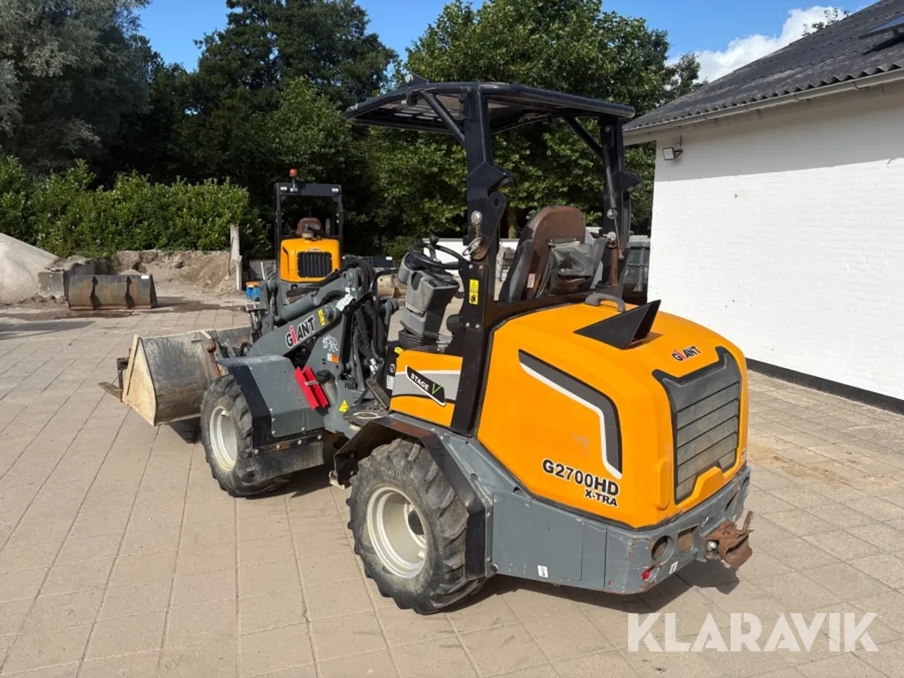Billede 3 - Minilæsser Giant G2700HD X-TRA med tilbehør
