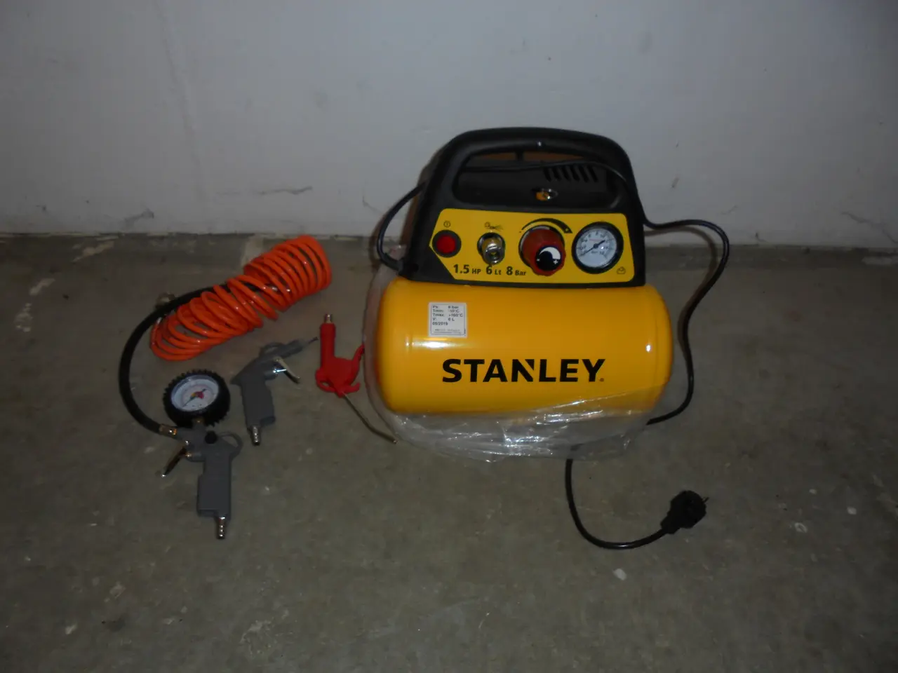 Billede 1 - Stanley Kompresser 1.5hk
