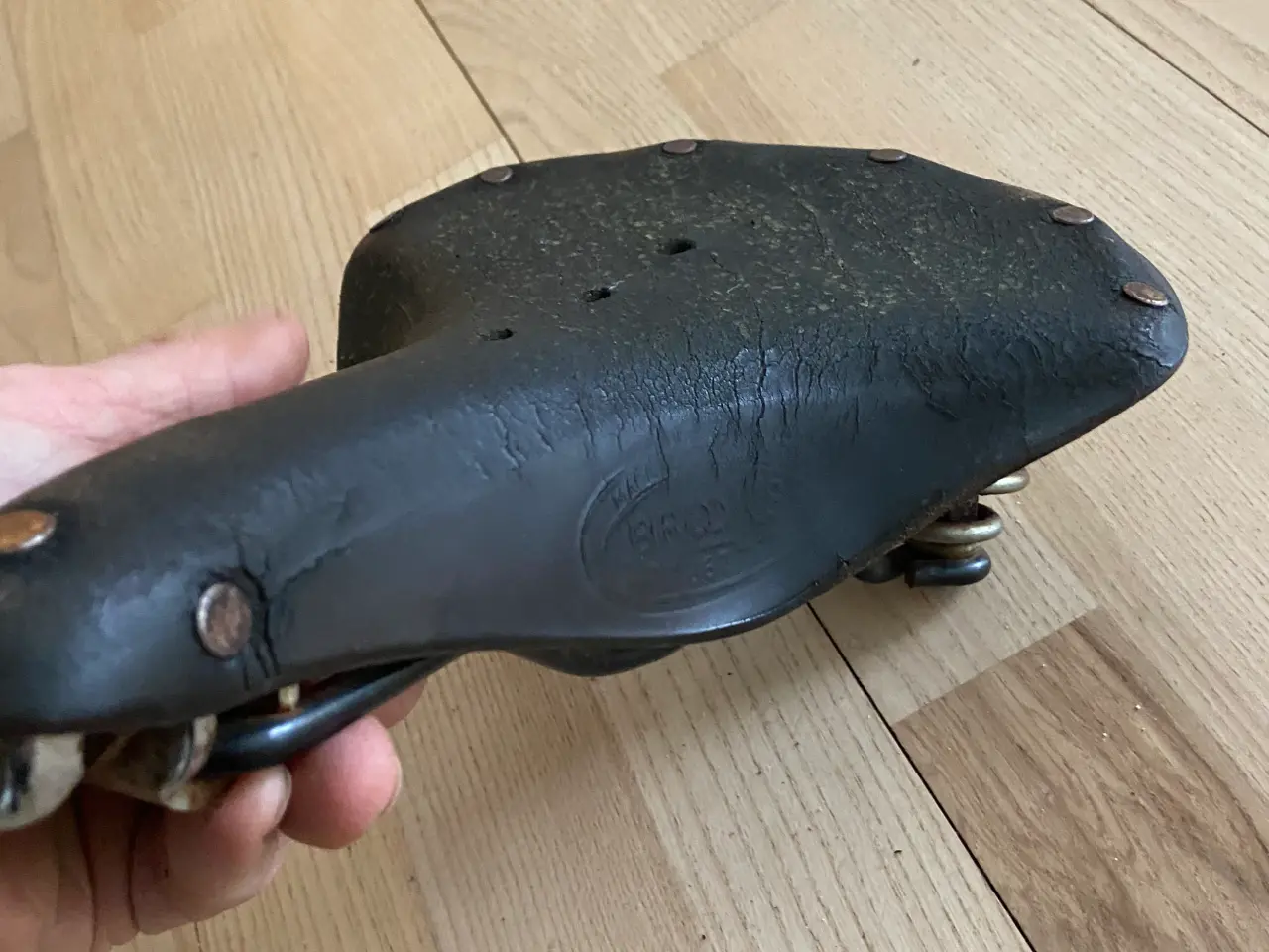 Billede 2 - Brooks B17 Lædersadel – Vintage / Patina