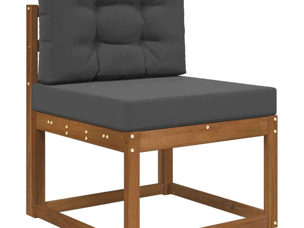 Billede 3 - Udendørs sofapuder 2 stk - antracit polyester