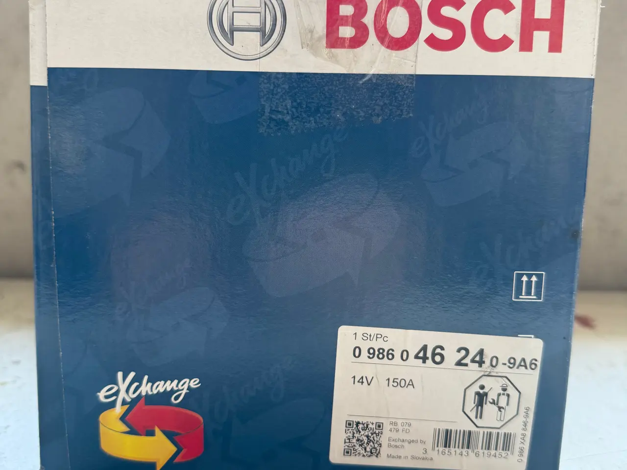 Billede 2 - Ny BOSCH Generator Varenr.: 0 986 046 240.