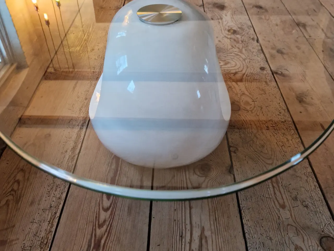 Billede 4 - Glas sofabord med fod