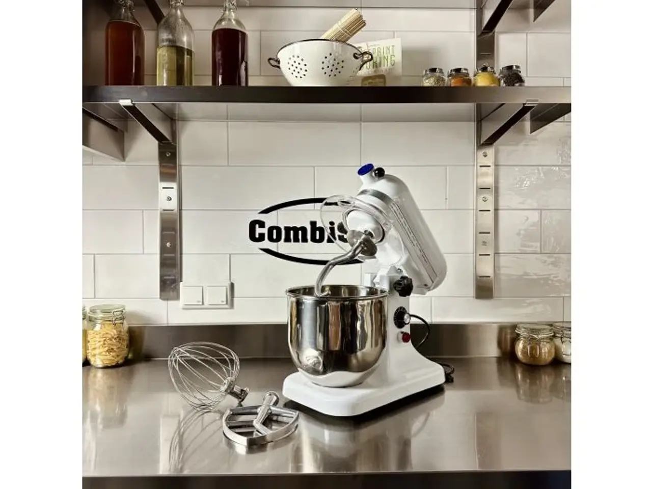 Billede 5 - Combisteel røremaskine – 7 liter – Hvid bordmodel
