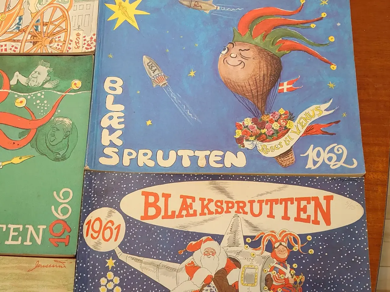 Billede 7 - 11 stk "Blæksprutten fra 1961-1975.