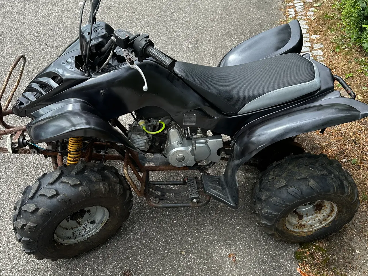 Billede 6 - 2 x 110cc ATV – elstart, nyt batteri og klar til s