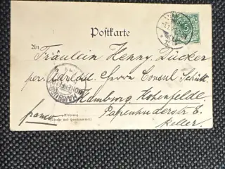 Postkort fra 1899 med kinesisk motiv