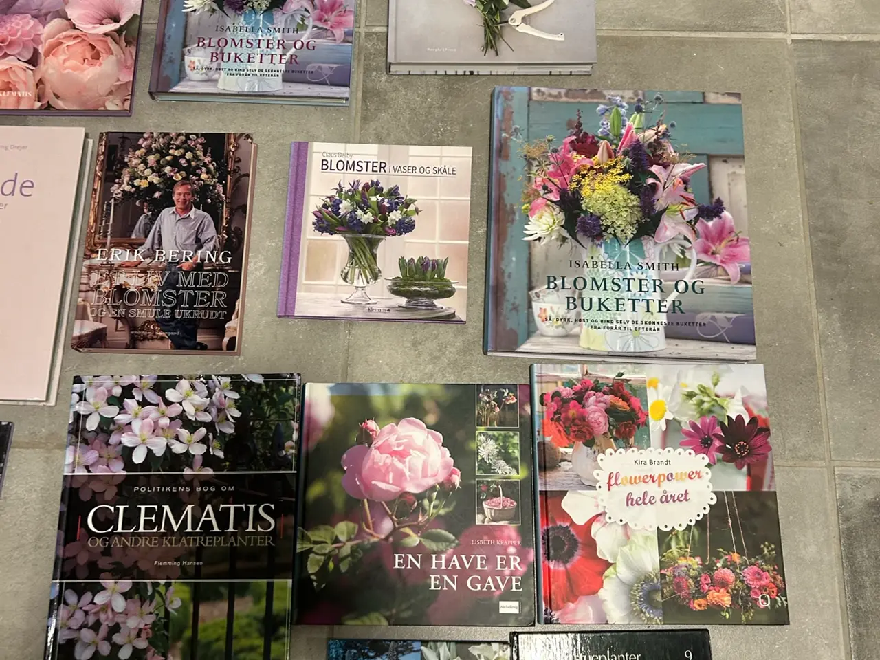 Billede 2 - 22 bøger om blomster og have