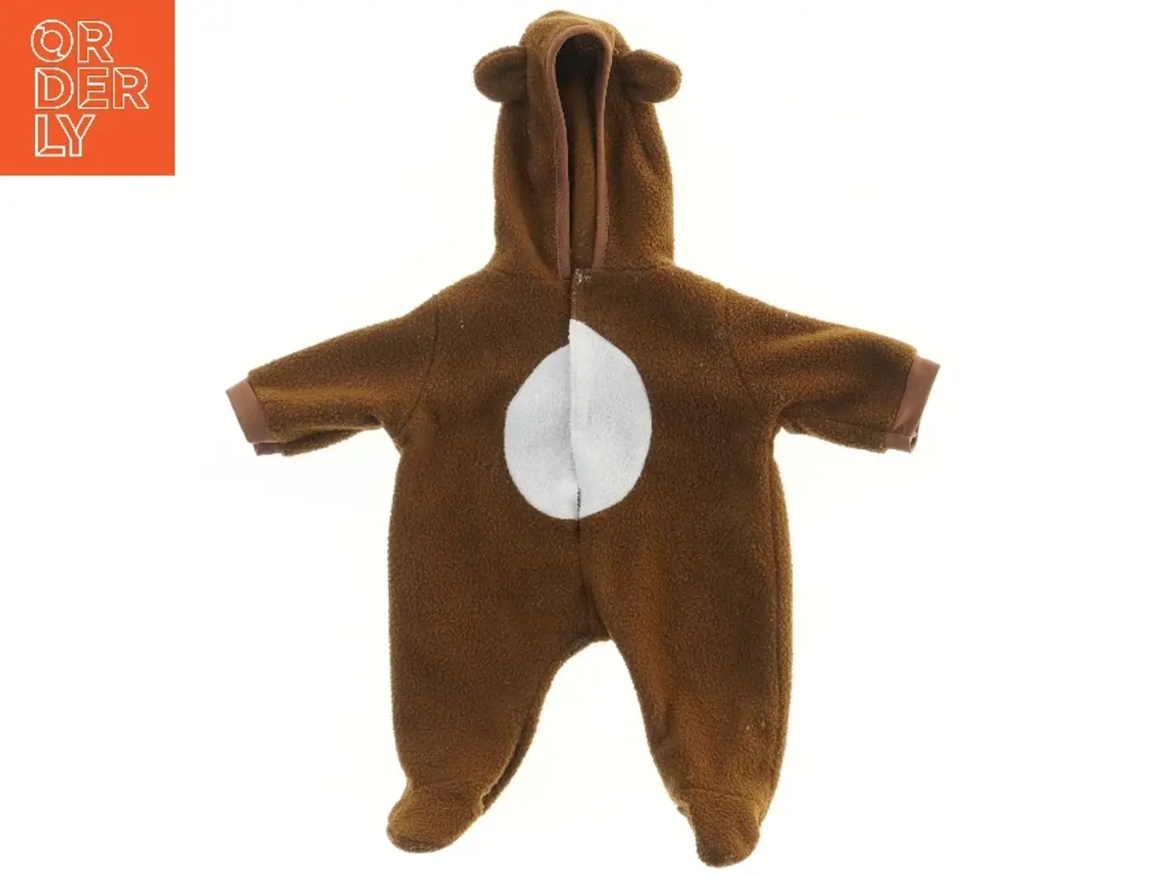 Billede 1 - Bamse fleece heldragt (str. bryst 25 cm, længde 36 cm)