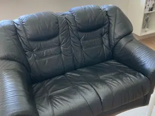 2 læder sofaer