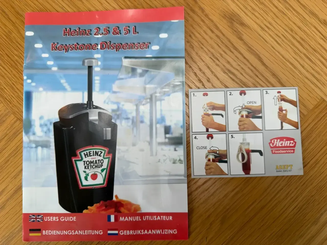 Billede 8 - Heinz dispensere, helt nye.