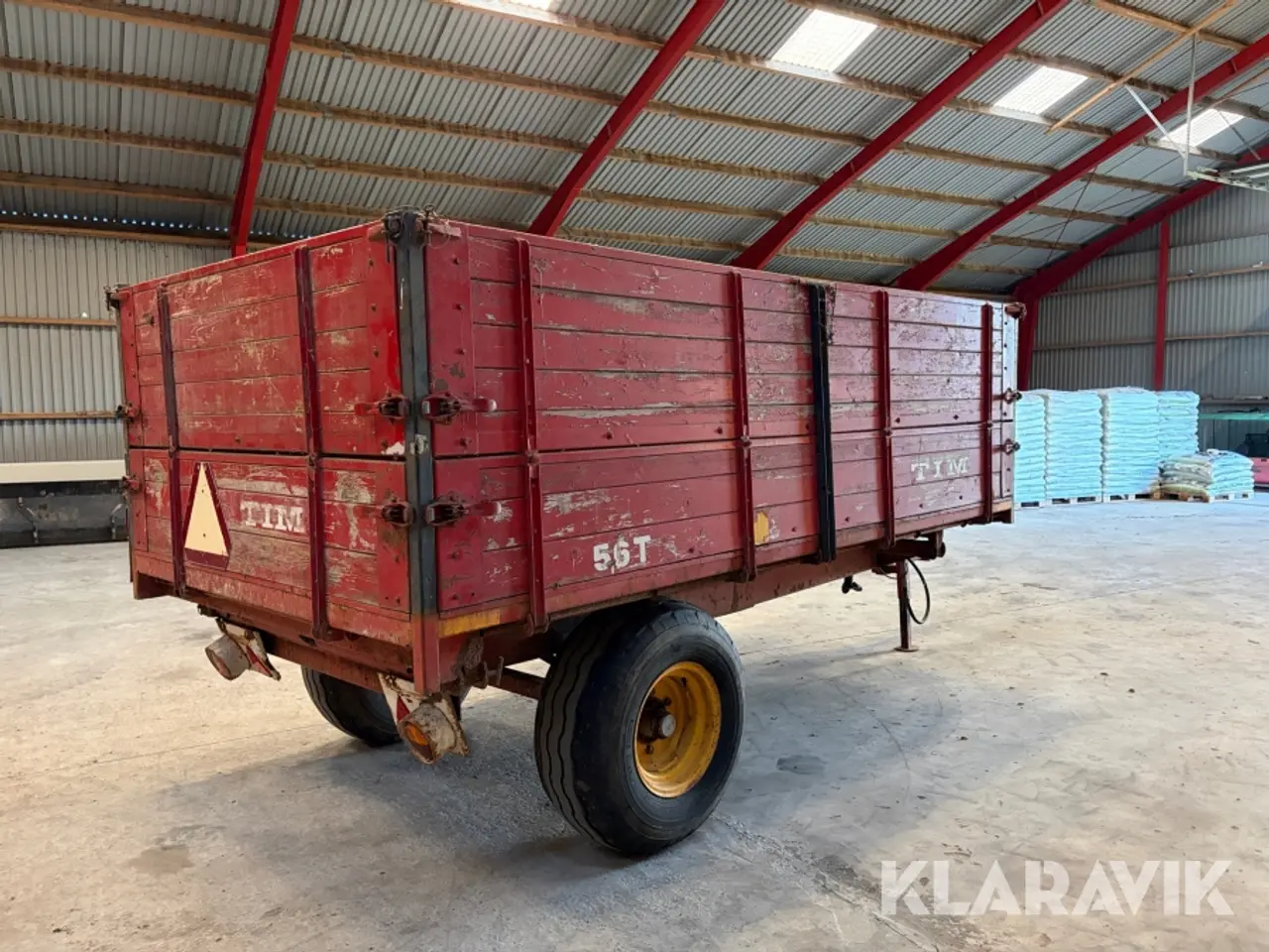 Billede 5 - Tipvogn Tim 5.6 tons med 3 vejs tip.
