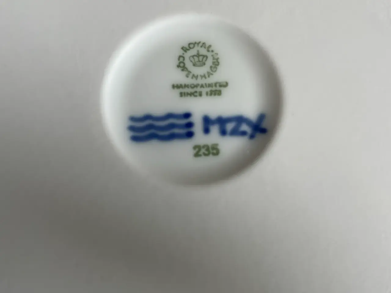 Billede 2 - Royal Copenhagen blå mega riflet krukker 