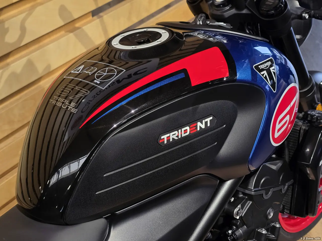 Billede 9 - Triumph Trident TRIPLE TRIBUTE EDITION