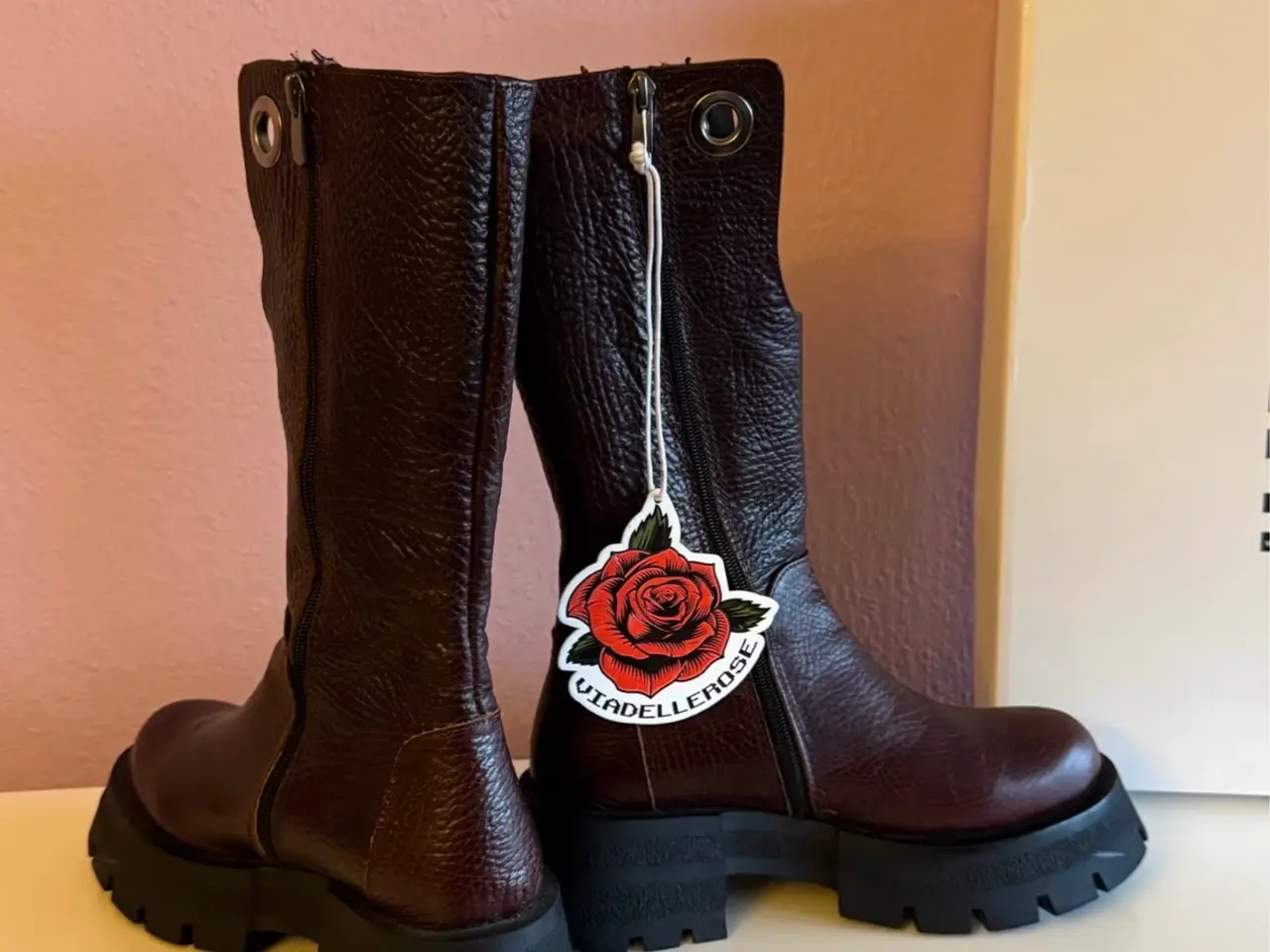 Billede 9 - Ægte læder boots fra Viadellerose #VDR